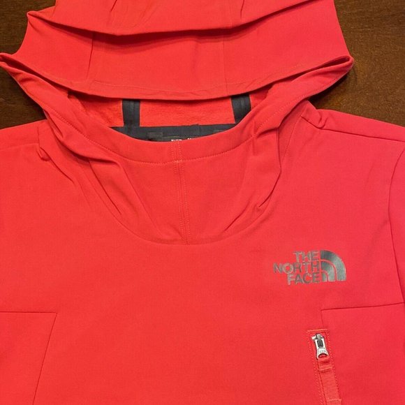 The North Face Tekno Red FlashDry Hoodie XS - Picture 4 of 8